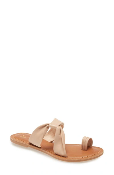 Seychelles Mint Condition Slide Sandal In Blush Leather