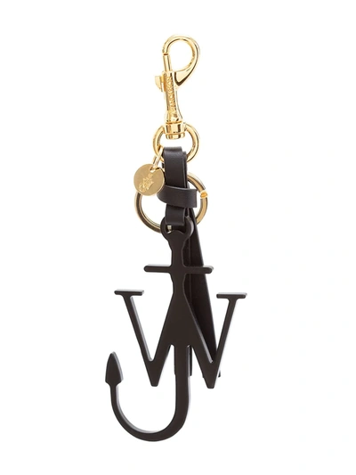 Jw Anderson J Anchor Keyring In Black