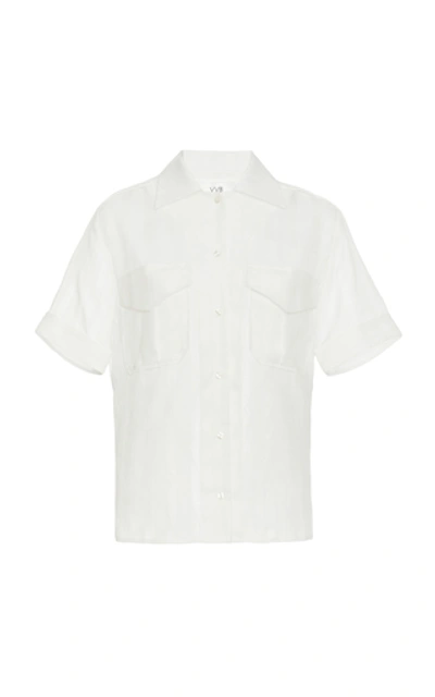 Victoria Victoria Beckham Women's Gauze Button-down Shirt In White