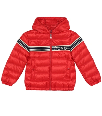 Moncler Kids' Renald Down Jacket In Red