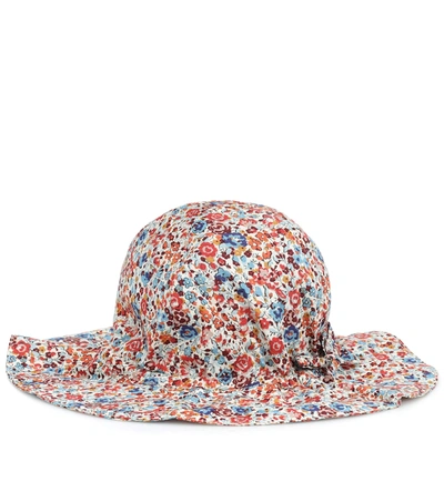 Caramel Kids' Baby Chiswick Cotton Hat In Multicoloured