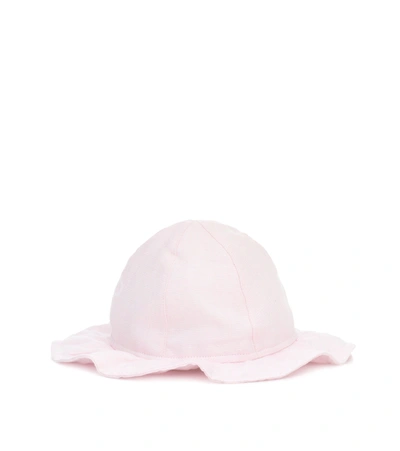 Il Gufo Baby Stretch-cotton Hat In Pink