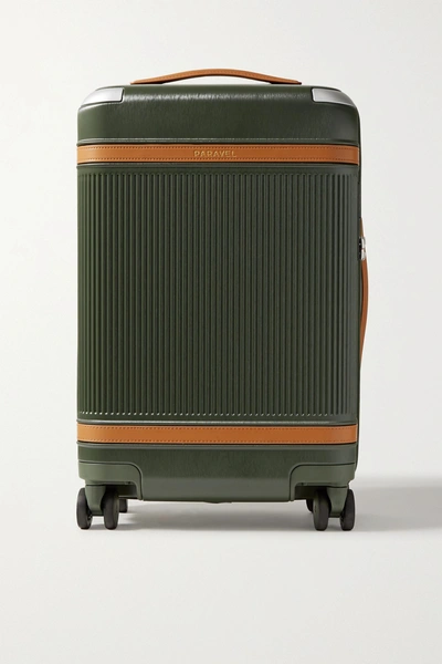 Paravel Aviator Carry-on Hardshell Suitcase In Army Green