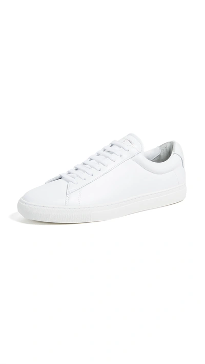 Zespà Zsp4 8 Canvas Sneakers In White