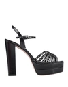 Valentino Garavani Sandals In Black