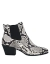 Hogan Ankle Boots In White