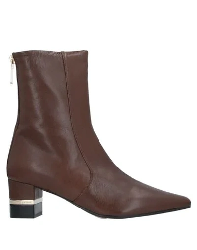 A.testoni Ankle Boot In Cocoa