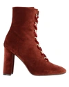 L'autre Chose Ankle Boots In Rust