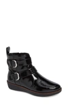Fitflop Laila Double Buckle Bootie In Black