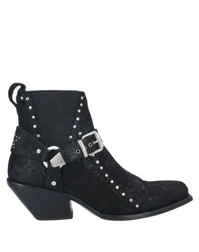 Mexicana Ankle Boots In Black