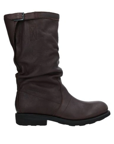 Bikkembergs Boots In Dark Brown