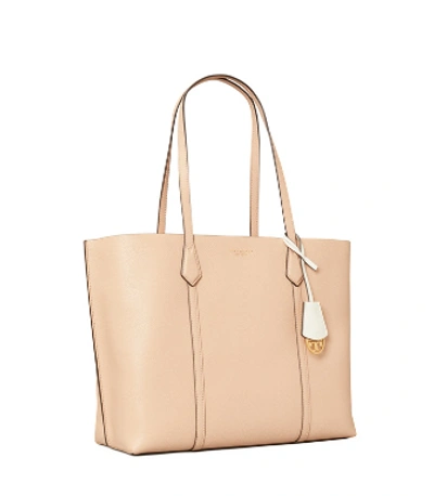 Tory Burch Perry Tote Bag Mit Drei Fächern In Devon Sand