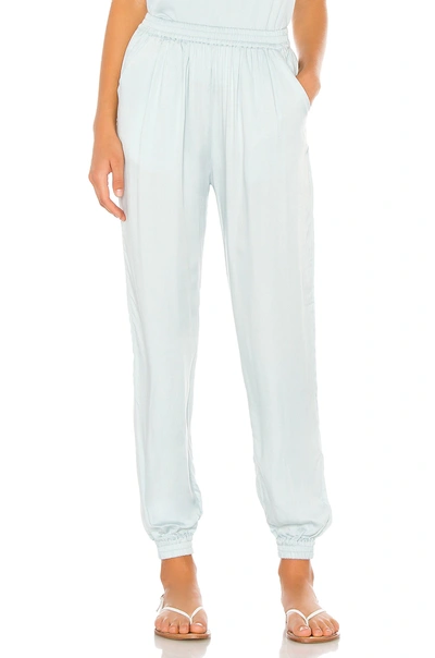 Indah Pierre Solid Easywear Lounge Pant In Ice
