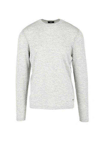 Dunhill Cashmere Crewneck Sweater In Light Grey