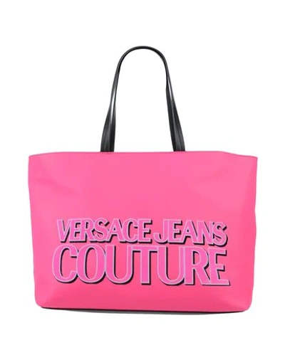 Versace Jeans Handbags In Fuchsia