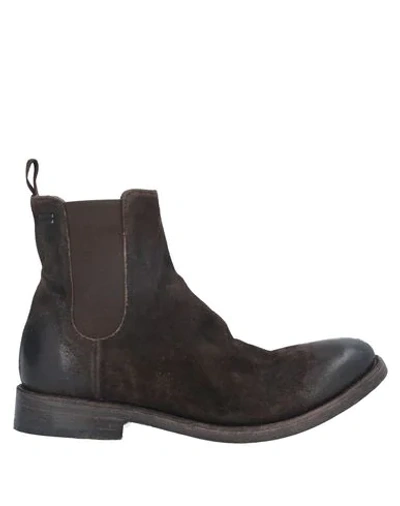 The Last Conspiracy Ankle Boots In Dark Brown