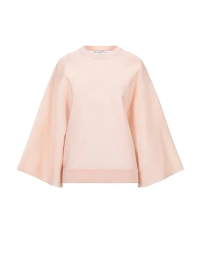 Givenchy Sweatshirts In Pale Pink