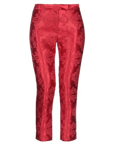 Ann Demeulemeester Pants In Red