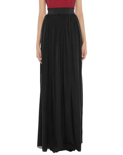 Pierre Balmain Long Skirts In Black