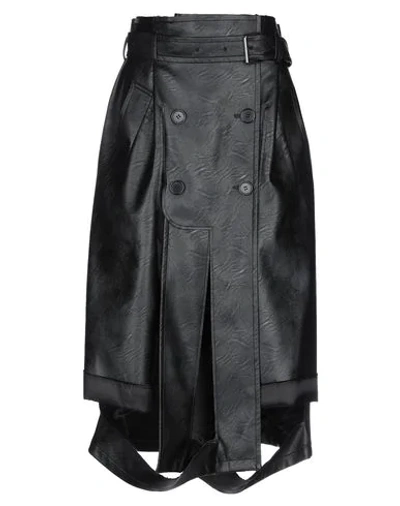 Maison Margiela 3/4 Length Skirts In Black