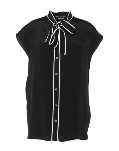 Boutique Moschino Shirts In Black