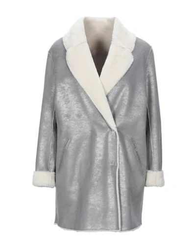Liviana Conti Coats In Grey