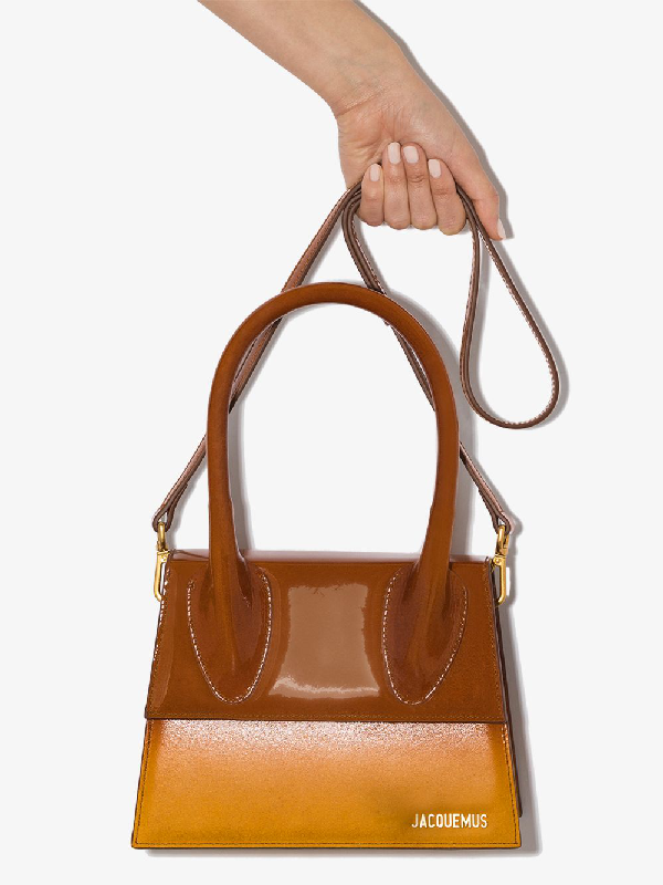 jacquemus le grand chiquito leather top handle bag