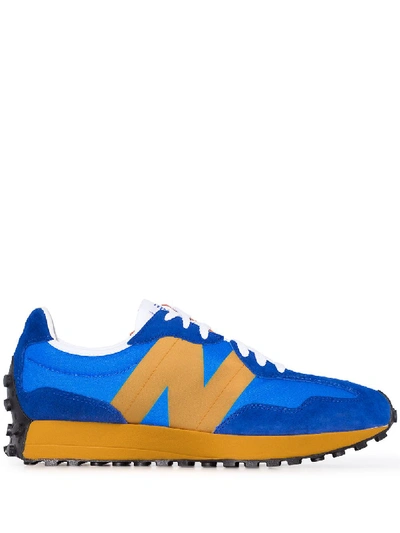 New Balance 327 Lace-up Sneakers In Blue