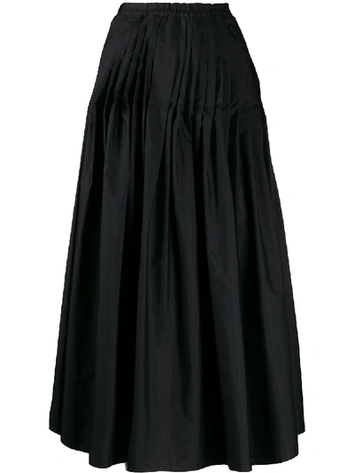 Barena Venezia High Waisted Skirt In Black