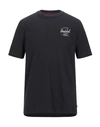 Herschel Supply Co T-shirts In Black