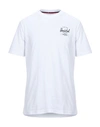 Herschel Supply Co T-shirts In White