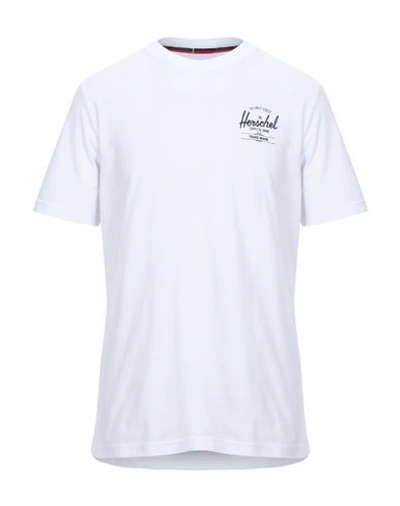 Herschel Supply Co T-shirts In White