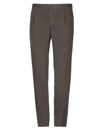 Pt01 Casual Pants In Dark Brown