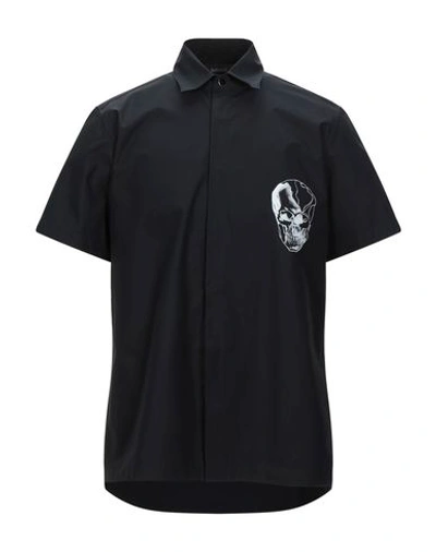 Just Cavalli Solid Color Shirt In Black