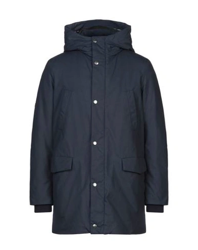 Aquascutum Jackets In Dark Blue