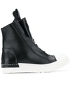 Cinzia Araia Sneakers In Black Leather