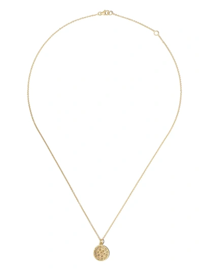 Brooke Gregson 14kt Yellow Gold Mini Mars Diamond Pendant Necklace