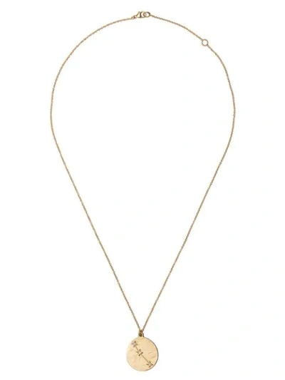 Brooke Gregson 14kt Yellow Gold Aries Diamond Pendant Necklace