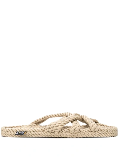 Nomadic State Of Mind Kyma Slip-on Sandals In Neutrals