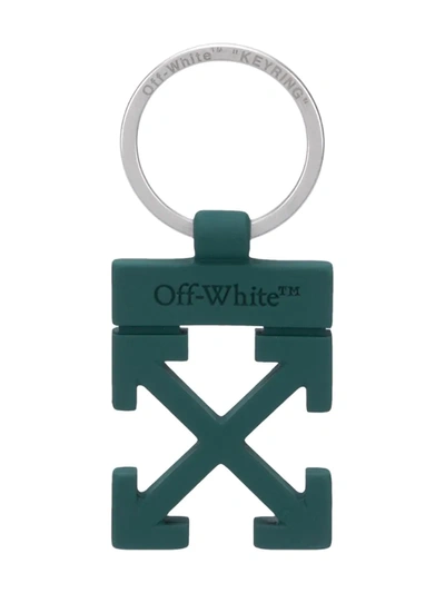 Off-white Arrows Key Charm In Green