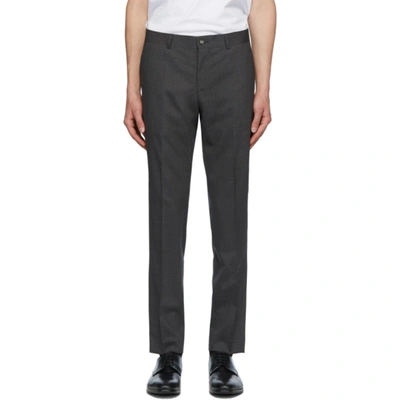 Tiger Of Sweden Grey Wool Herris Trousers