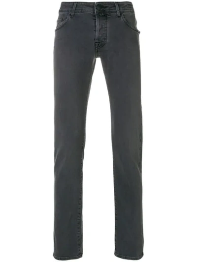 Jacob Cohen Slim-fit Jeans In Grey