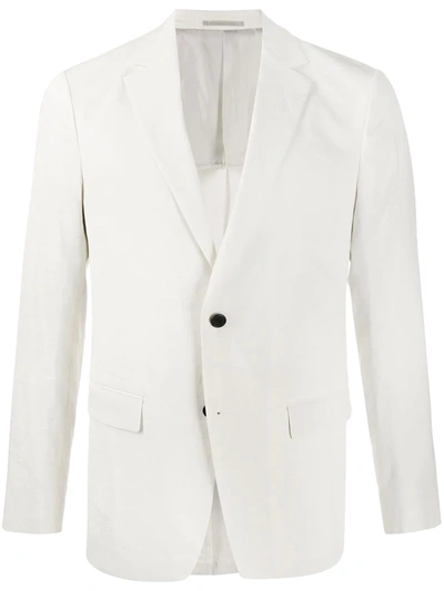 Theory Single-breasted Blazer In White