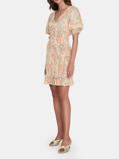 Faithfull The Brand Florence Floral Mini Dress In Ade Floral Print