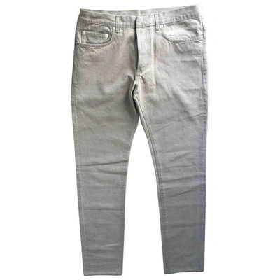 Pre-owned Dior Beige Cotton Jeans
