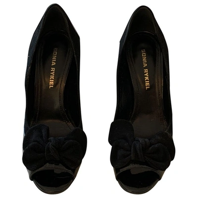 Pre-owned Sonia Rykiel Patent Leather Heels In Black