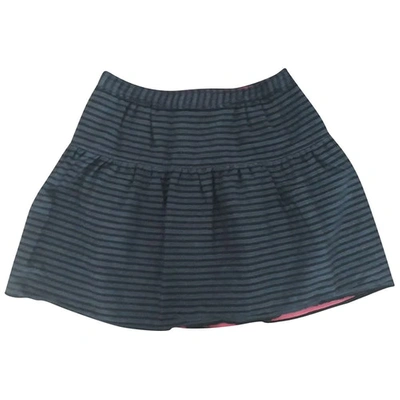 Pre-owned Dolce & Gabbana Mini Skirt In Anthracite