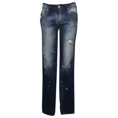 Pre-owned Pierre Balmain Slim Jeans In Blue