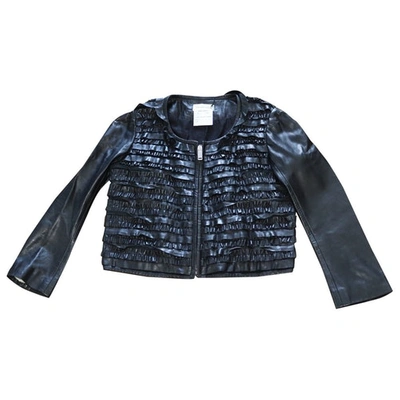 Pre-owned Isabel Marant Étoile Leather Jacket In Black