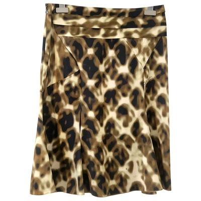Pre-owned Just Cavalli Silk Mid-length Skirt In Other